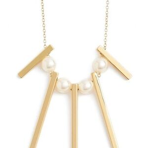 REBECCA MINKOFF 124515LONG BEAD BAR PENDANT